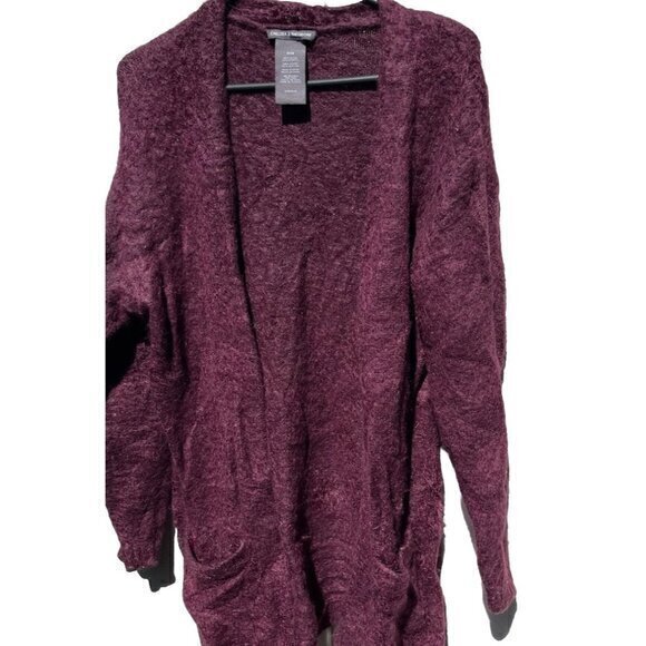 Chelsea & Theodore Size Women’s Red Maroon Western Poncho Sweater Jacket - Picture 1 of 11